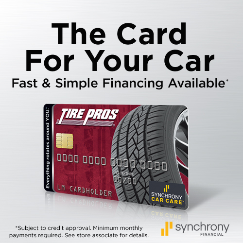 Tire Pros Financing available at Speck Sales Tire Pros in Bowling Green, OH 43402